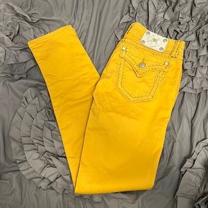 Miss Me | Mustard Skinny Pants | Size 29